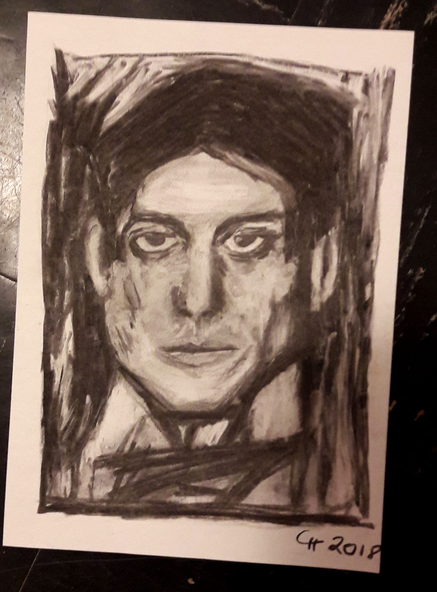 Zweiter Zeichenkursabend Picasso Selbstportrat Teebilder Abstrakte Zeichnungen Carolin Labek Carolin Labek Kufstein Tirol Osterreich